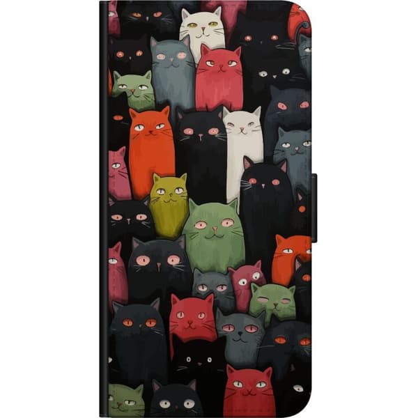 Kompatibel Tegnebogsetui til Xiaomi Redmi Note 8 Pro  Katte