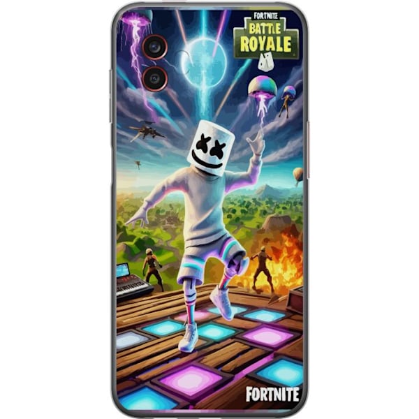 Samsung Galaxy Xcover6 Pro Gjennomsiktig deksel Fortnite