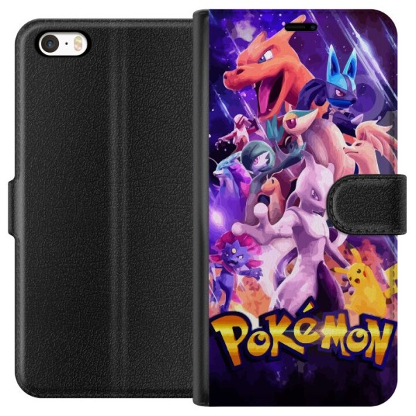 Apple iPhone 5 Lommeboketui Pokémon