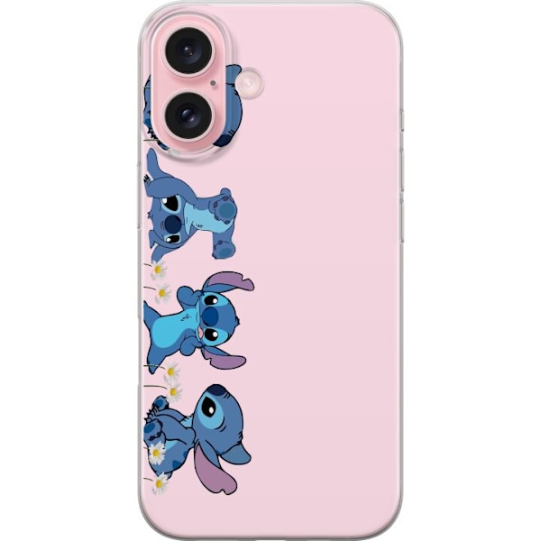 Apple iPhone 16 Gjennomsiktig deksel  Stitch Ler & Leker – P