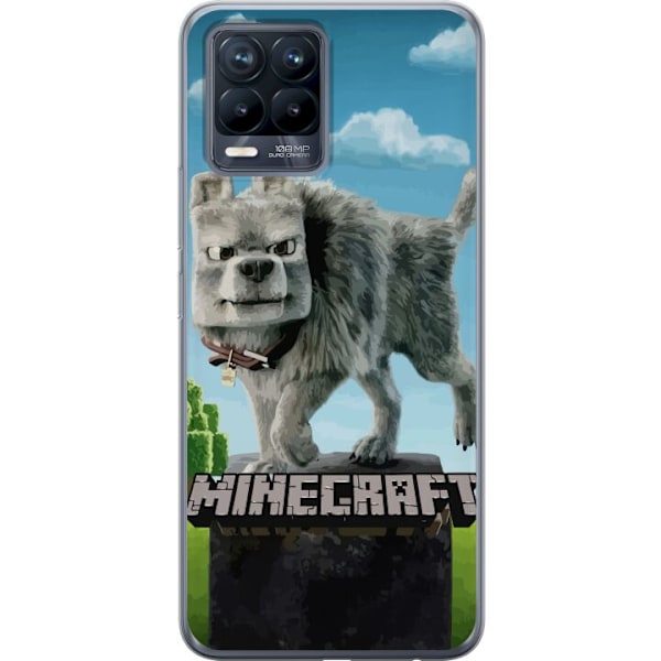 Realme 8 Genomskinligt Skal A Minecraft Movie