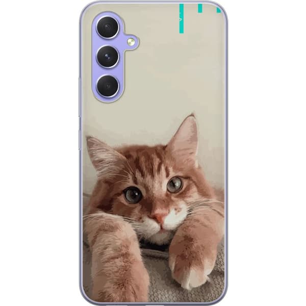 Kompatibelt Mobildeksel til Samsung Galaxy A54 Katt