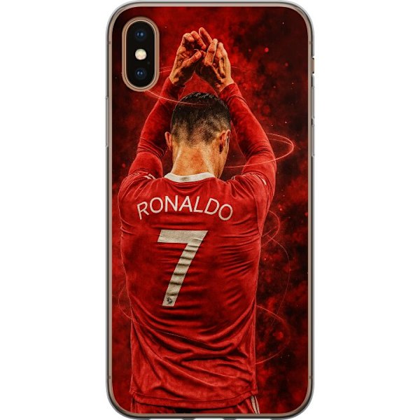 Apple iPhone XS Genomskinligt Skal Ronaldo