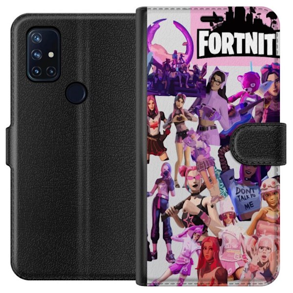 OnePlus Nord N10 5G Lompakkokotelo Fortnite