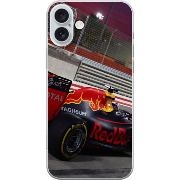 Apple iPhone 16 Plus Gjennomsiktig deksel Racing F2