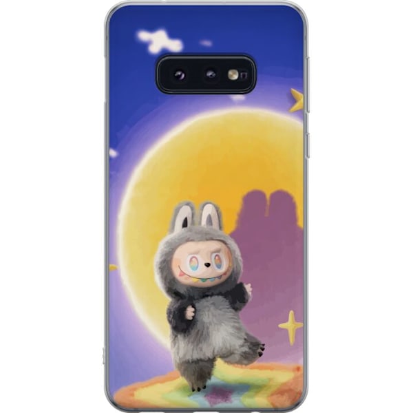Samsung Galaxy S10e Läpinäkyvä kuori Labubu Neon Pop - Neon
