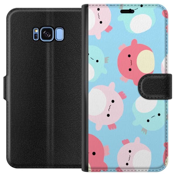 Kompatibelt Plånboksfodral till Samsung Galaxy S8 Squishmallow