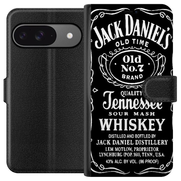 Google Pixel 9 Pro Lompakkokotelo Jack Daniels