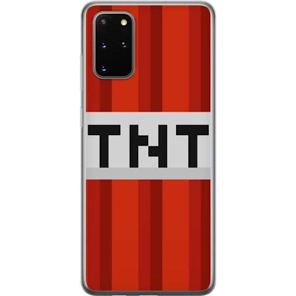 Samsung Galaxy S20+ Läpinäkyvä kuori Minecraft TNT