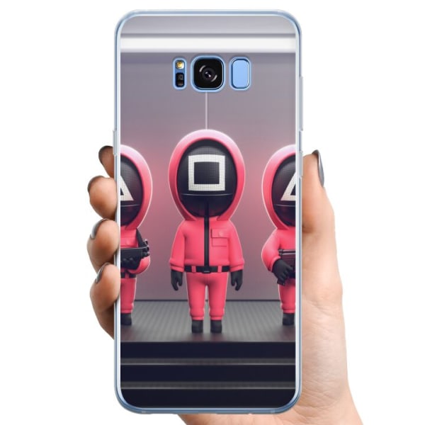 Samsung Galaxy S8+ TPU Matkapuhelimen kuori Squid Game