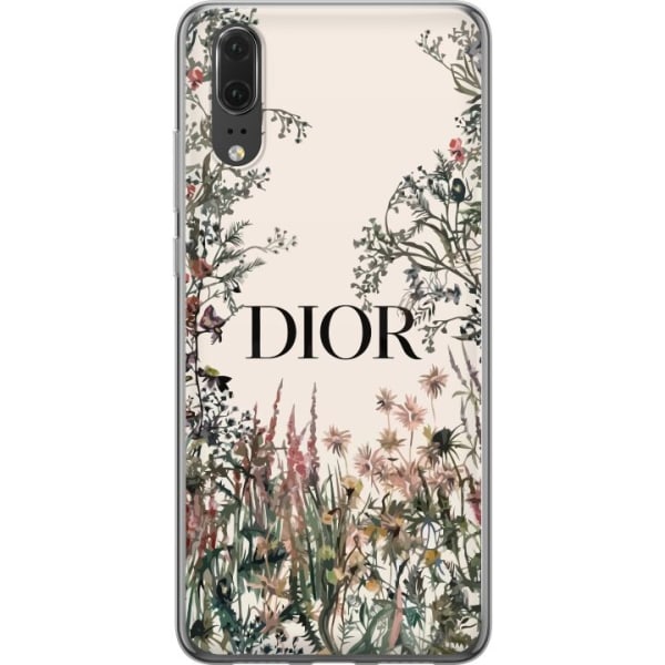 Huawei P20 Läpinäkyvä kuori DIOR