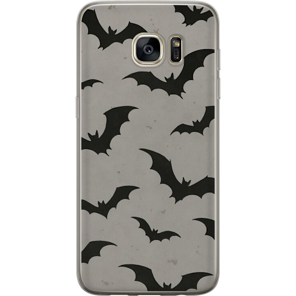 Samsung Galaxy S7 edge Läpinäkyvä kuori Flutterprint