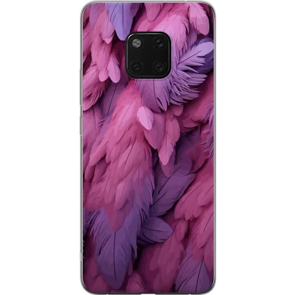 Huawei Mate 20 Pro Gennemsigtig cover Fjer