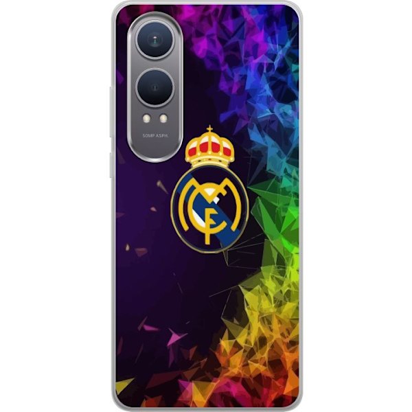 OnePlus Nord CE4 Lite Läpinäkyvä kuori Real Madrid