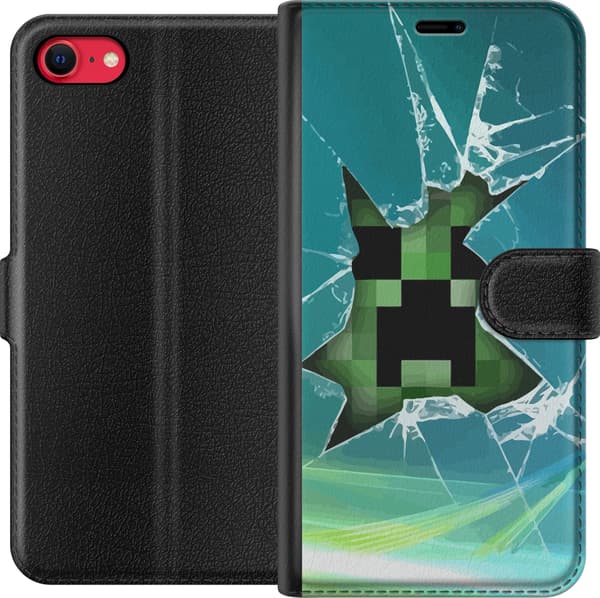 Yhteensopiva Lompakkokotelo Apple iPhone SE (2020) MineCraft