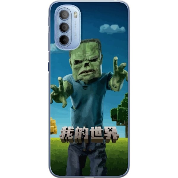Motorola Moto G31 Gjennomsiktig deksel A Minecraft Movie