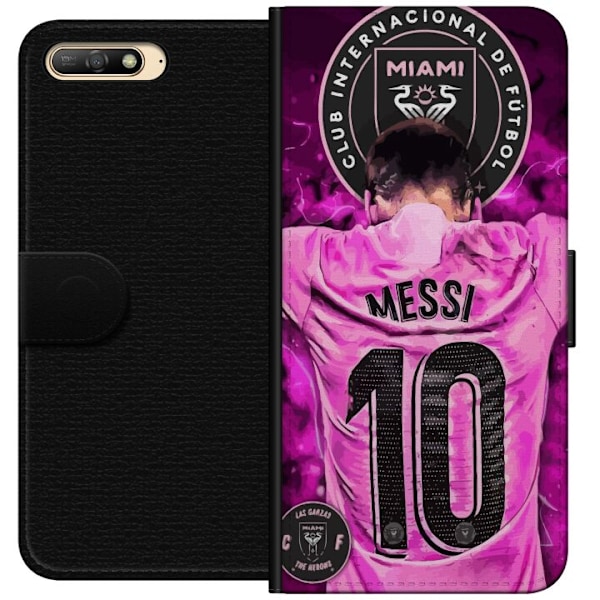 Huawei Y6 (2018) Lommeboketui Messi