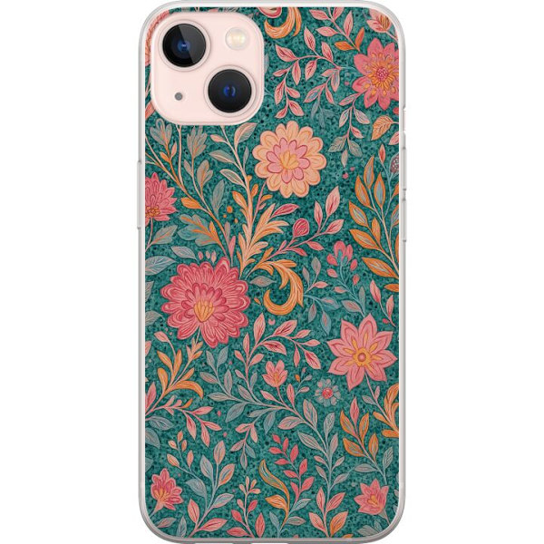 Apple iPhone 13 Läpinäkyvä kuori Floral Dream
