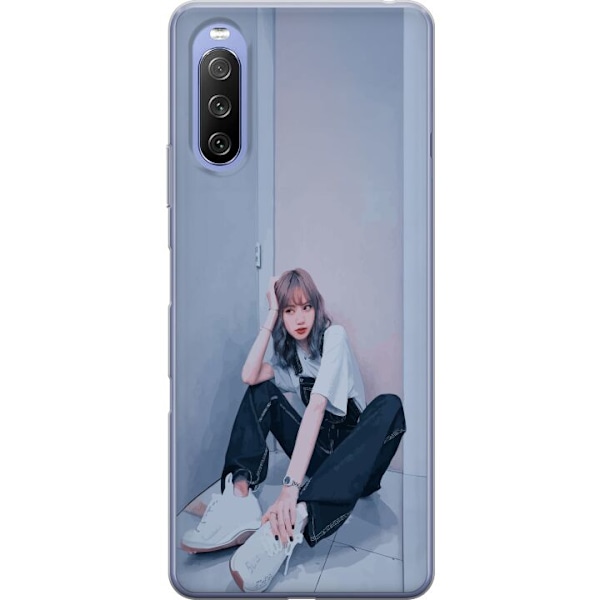 Sony Xperia 10 III Läpinäkyvä kuori Lisa from Blackpink – K-pop Style Icon