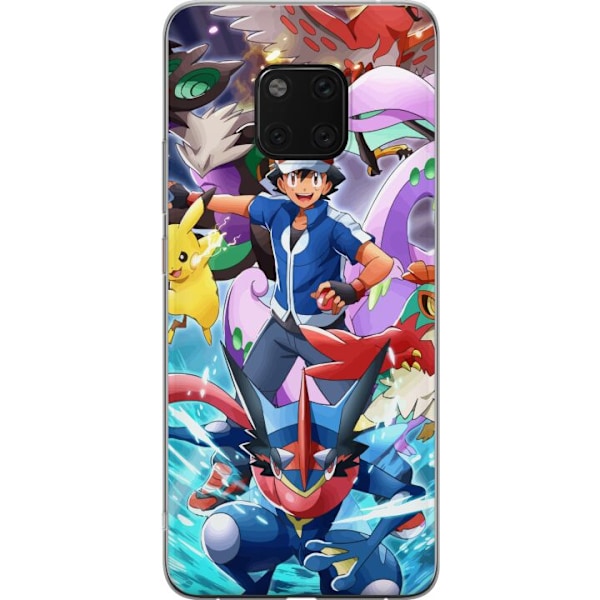 Huawei Mate 20 Pro Gjennomsiktig deksel Pokemon