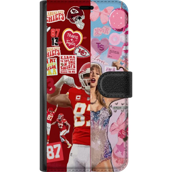 Apple iPhone 16 Pro Lommeboketui Taylor Swift og Travis Kelce