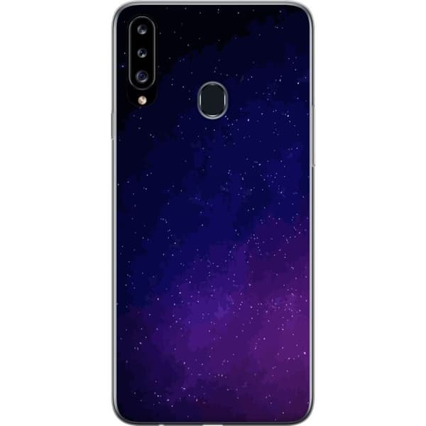 Kompatibelt Mobildeksel til Samsung Galaxy A20s Galaks