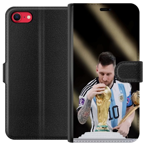 Apple iPhone 16e Lompakkokotelo Messi