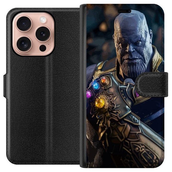 Apple iPhone 16 Pro Lommeboketui Thanos Marvel