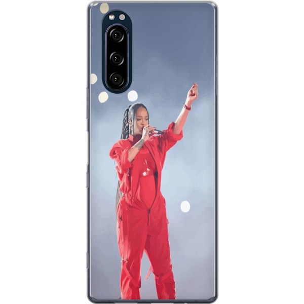 Sony Xperia 5 Läpinäkyvä kuori Rihanna – Trendsetting Loo