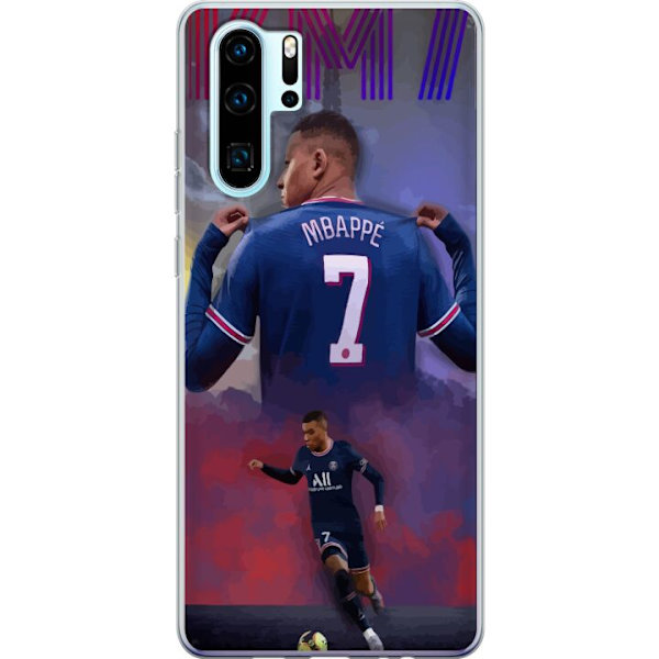 Huawei P30 Pro Läpinäkyvä kuori MAP Jalkapallo Design Graafinen Kuviointi Moderni Urheiluaihe Trendikäs Jalkapallo Suosittu Graafinen Tyyli Motiiv