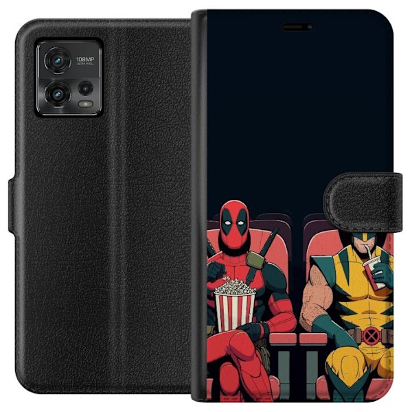 Motorola Moto G72 Lommeboketui Deadpool & Wolverine