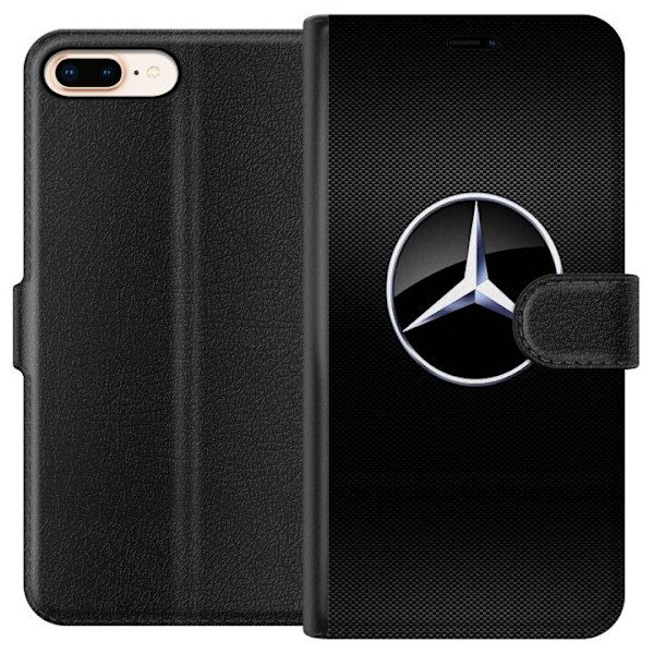Apple iPhone 8 Plus Lompakkokotelo Mercedes