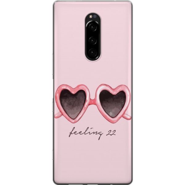 Sony Xperia 1 Gennemsigtig cover Taylor Swift - Feeling 22