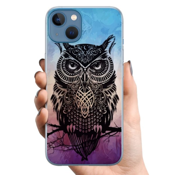Apple iPhone 13 TPU Matkapuhelimen kuori Pöllö