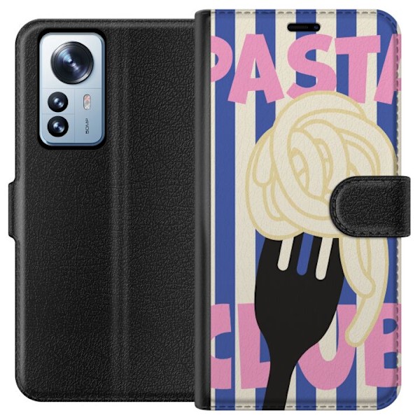 Xiaomi 12 Pro Lommeboketui Pasta Twirl