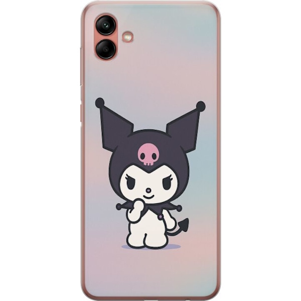 Samsung Galaxy A04 Läpinäkyvä kuori Kawaii Sanrio Kuromi