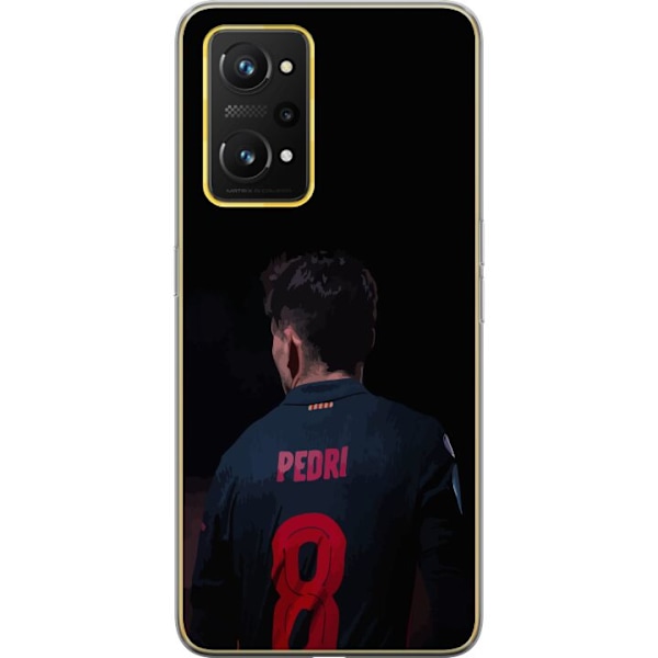 Realme GT Neo 3T Genomskinligt Skal Pedri FC Barcelona Fotboll