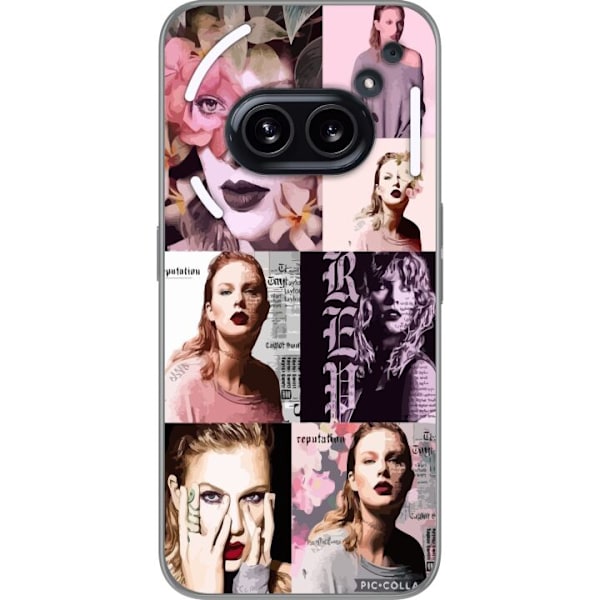 Nothing Phone (2a) Genomskinligt Skal Taylor Swift