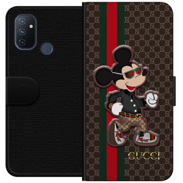 OnePlus Nord N100 Tegnebogsetui Mickey Mouse