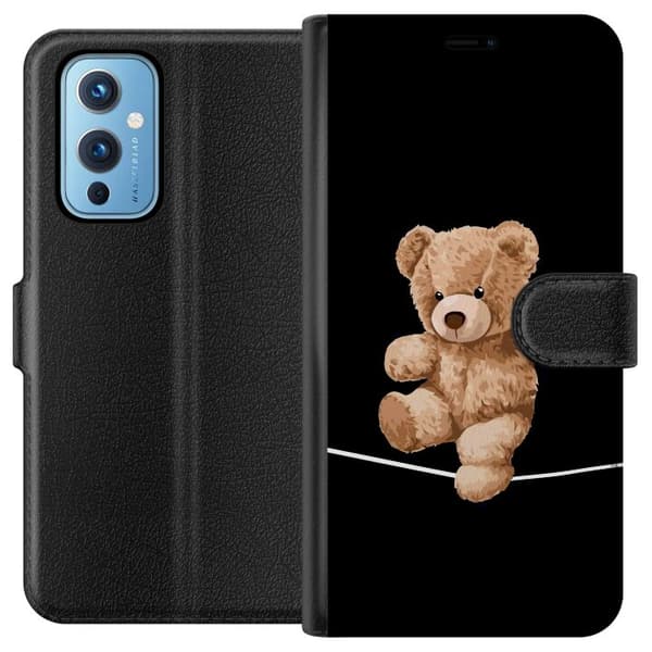 Kompatibel Tegnebogsetui til OnePlus 9 Bjørn