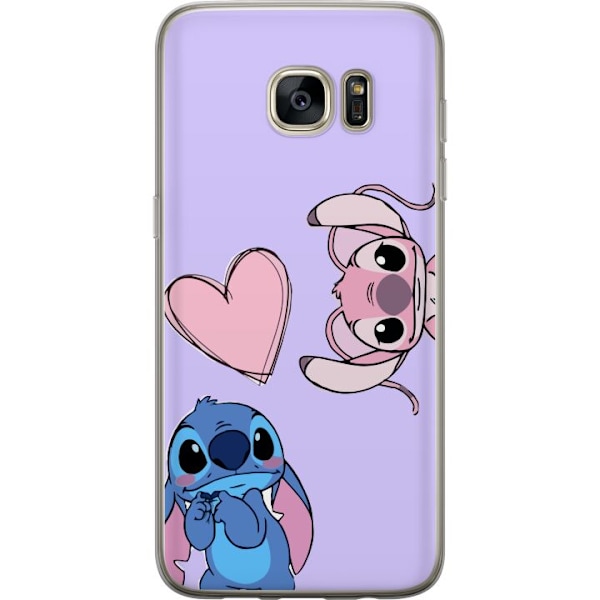 Samsung Galaxy S7 edge Gennemsigtig cover Stitch Mode