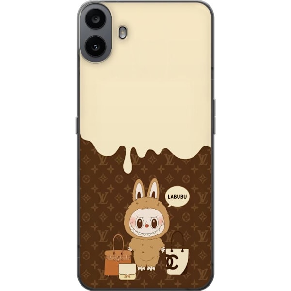 Nothing CMF Phone 1 Gennemsigtig cover Labubu Blue Chill - Bl