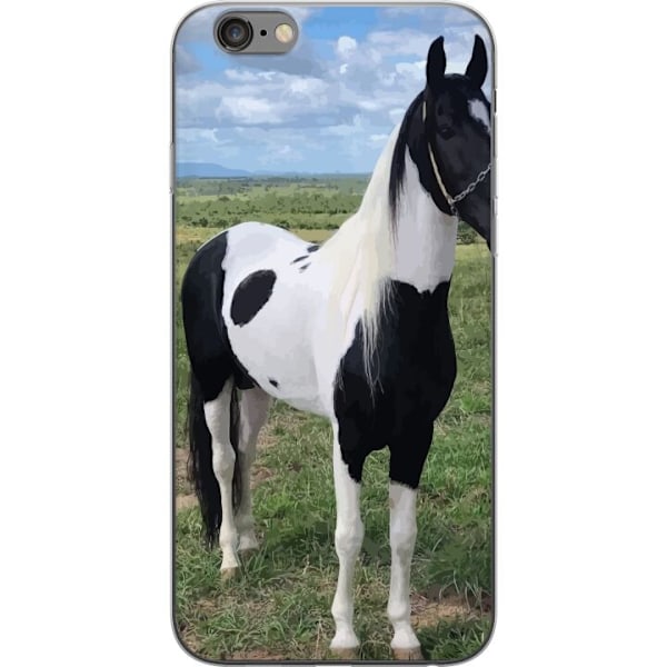 Apple iPhone 6s Plus Läpinäkyvä kuori Hevosen Taika - tyyli