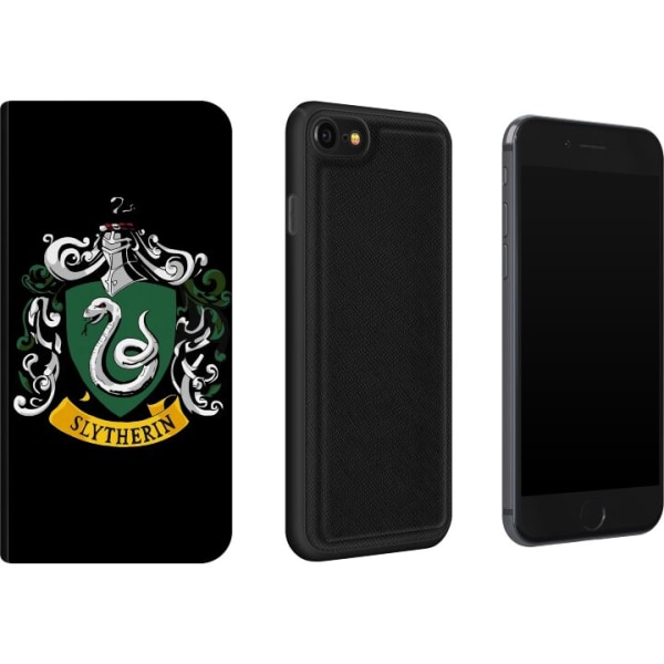 Apple iPhone 8 Lommeboketui Harry Potter - Slytherin