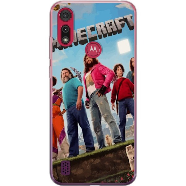 Motorola Moto E6s (2020) Gjennomsiktig deksel A Minecraft Movi