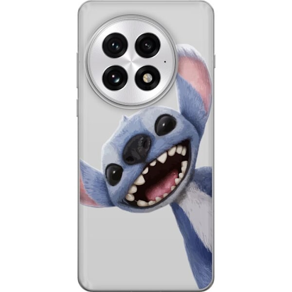 OnePlus 13 Gennemsigtig cover Stitch i fart - Kawaii-design til fans & børn