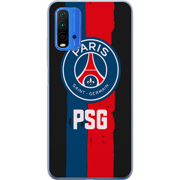 Xiaomi Redmi 9T Gjennomsiktig deksel Paris Saint-Germain F.C.