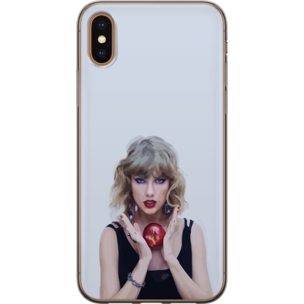 Apple iPhone XS Gjennomsiktig deksel Taylor Swift