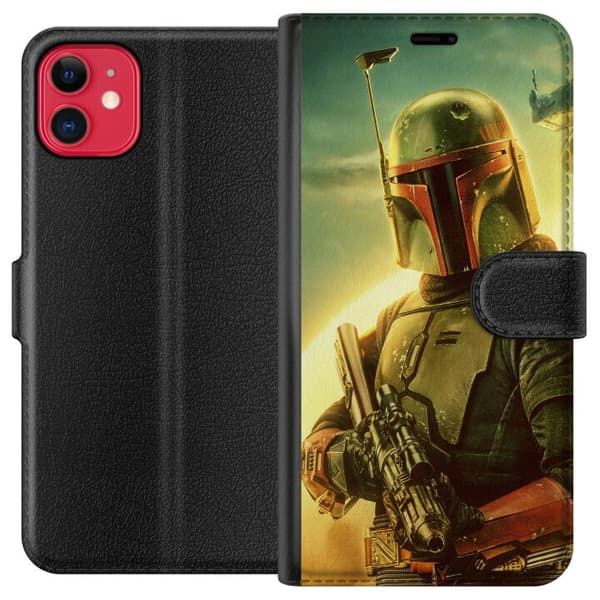 Kompatibel Tegnebogsetui til Apple iPhone 11 Boba Fett