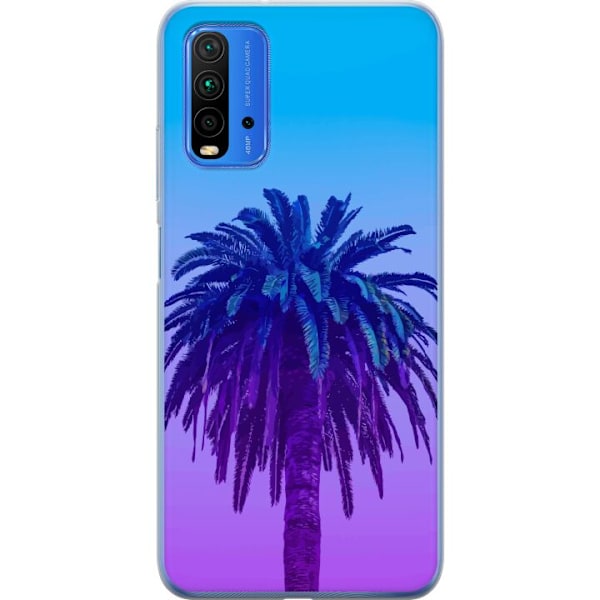 Xiaomi Redmi 9T Gjennomsiktig deksel Palm